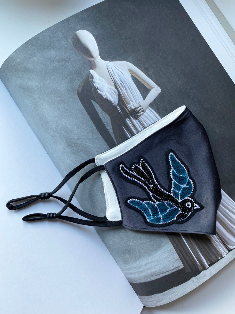 Applique Face Mask- Sparrow (out of stock)